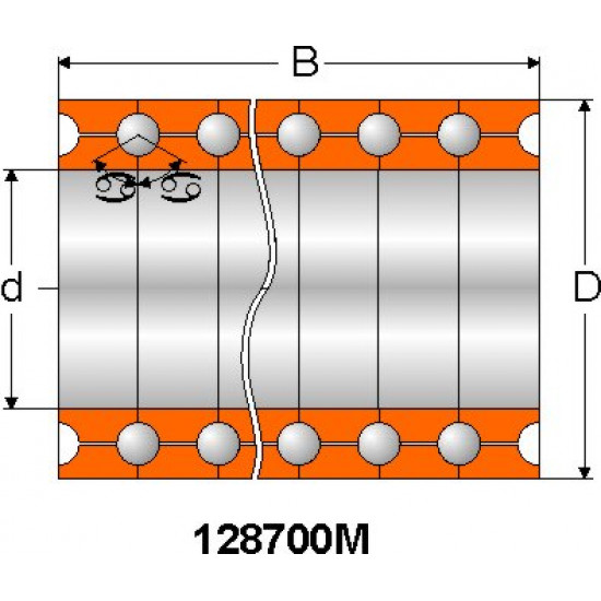 Упорный подшипниковый блок